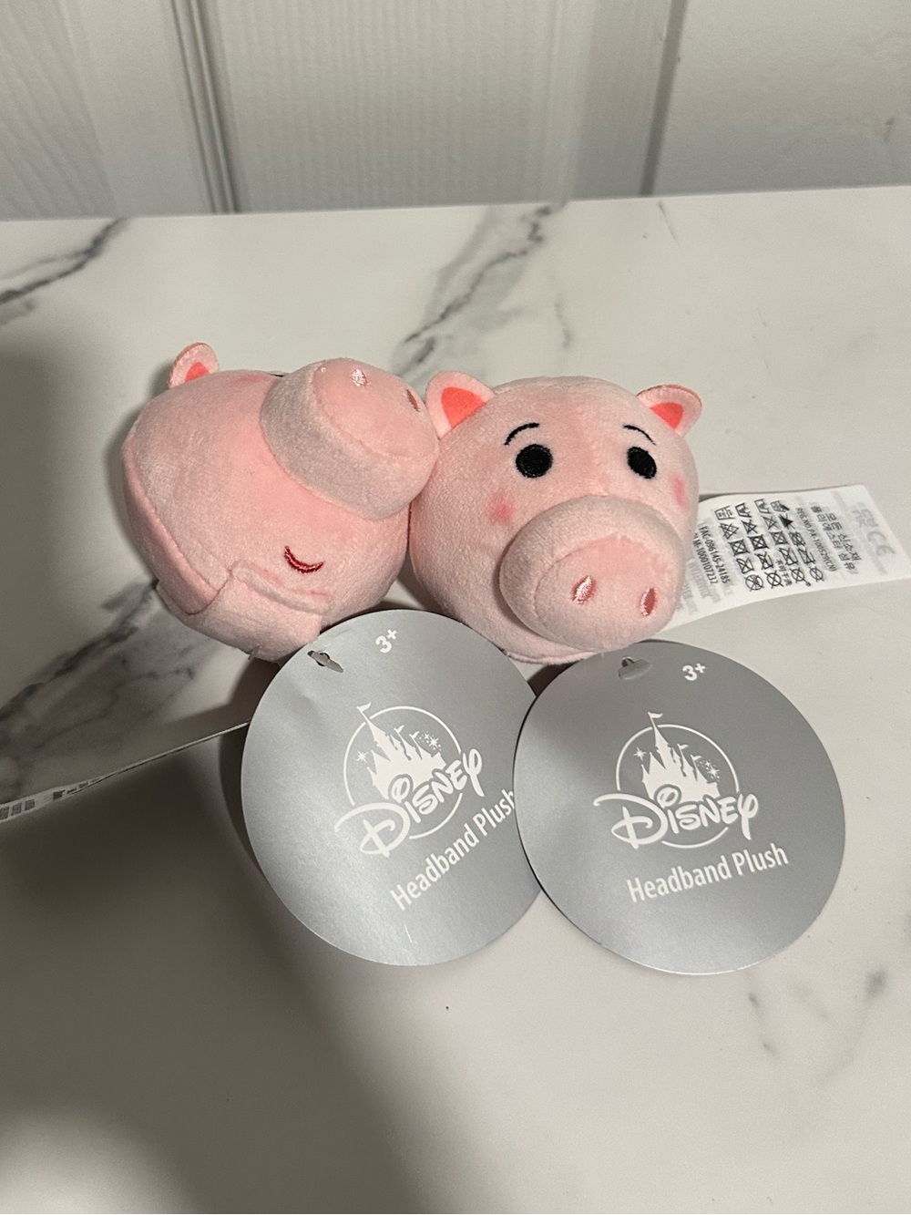 Disney Toy Story Ham Pig Headband Accessories New with Tags (2 accessories)